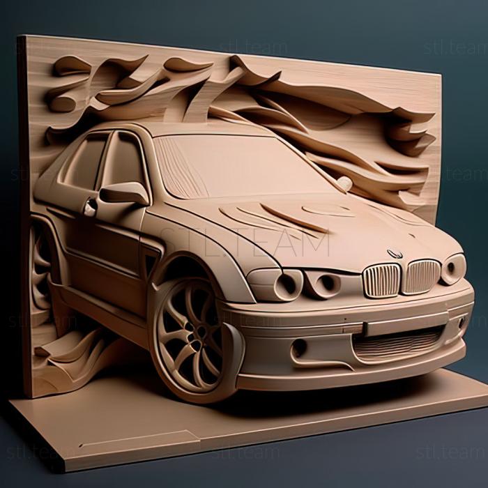 3D модель BMW E46 (STL)